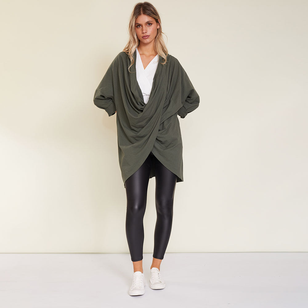 Suki Cardigan (Khaki)