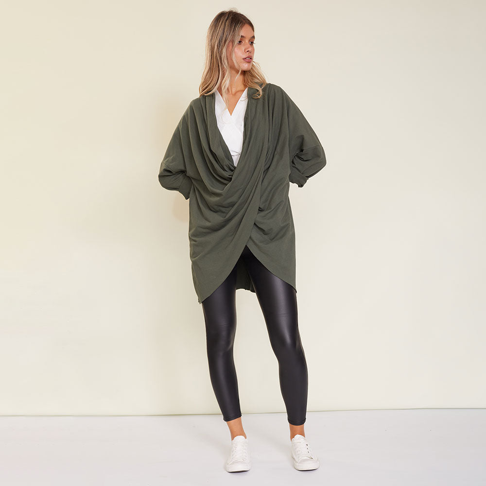 Suki Cardigan (Khaki)