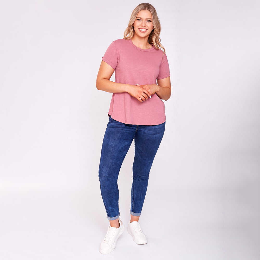 Mila T-Shirt (Mauve)