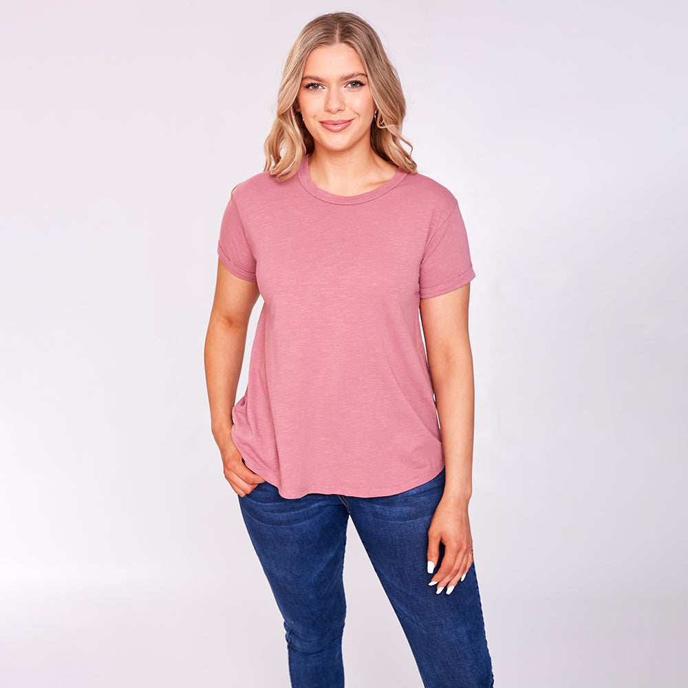 Mila T-Shirt (Mauve)