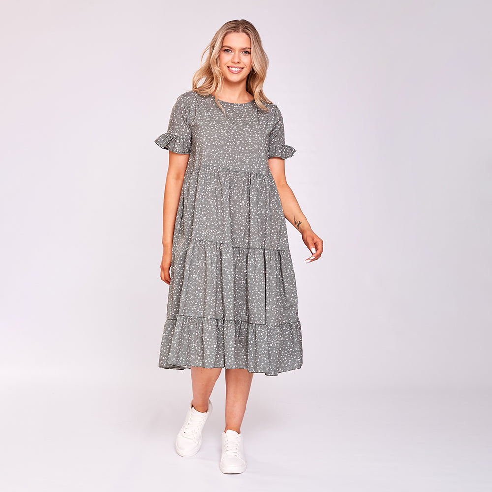 Cleo Dress (Olive)
