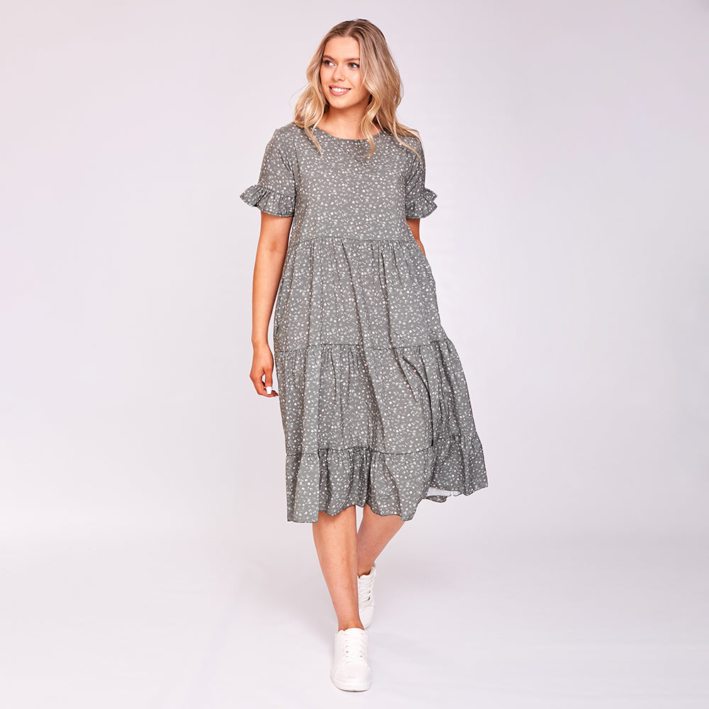 Cleo Dress (Olive)