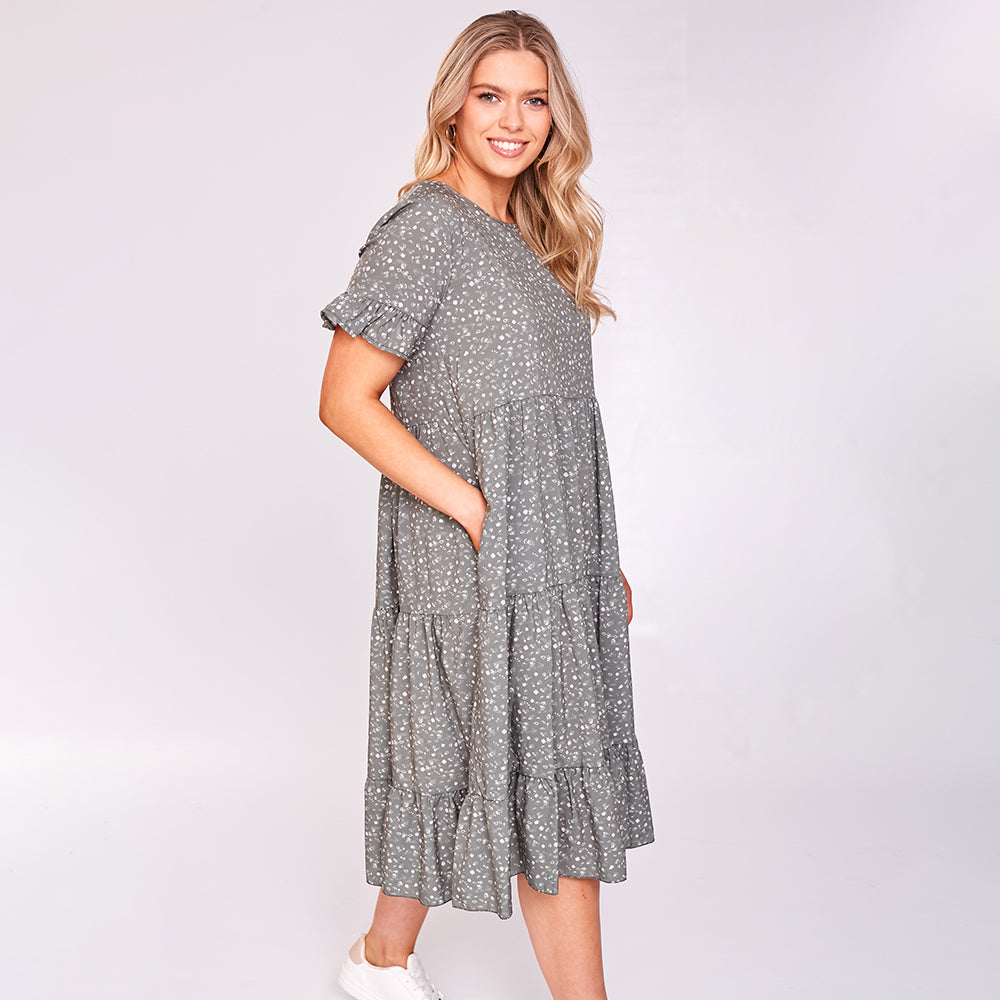 Cleo Dress (Olive)