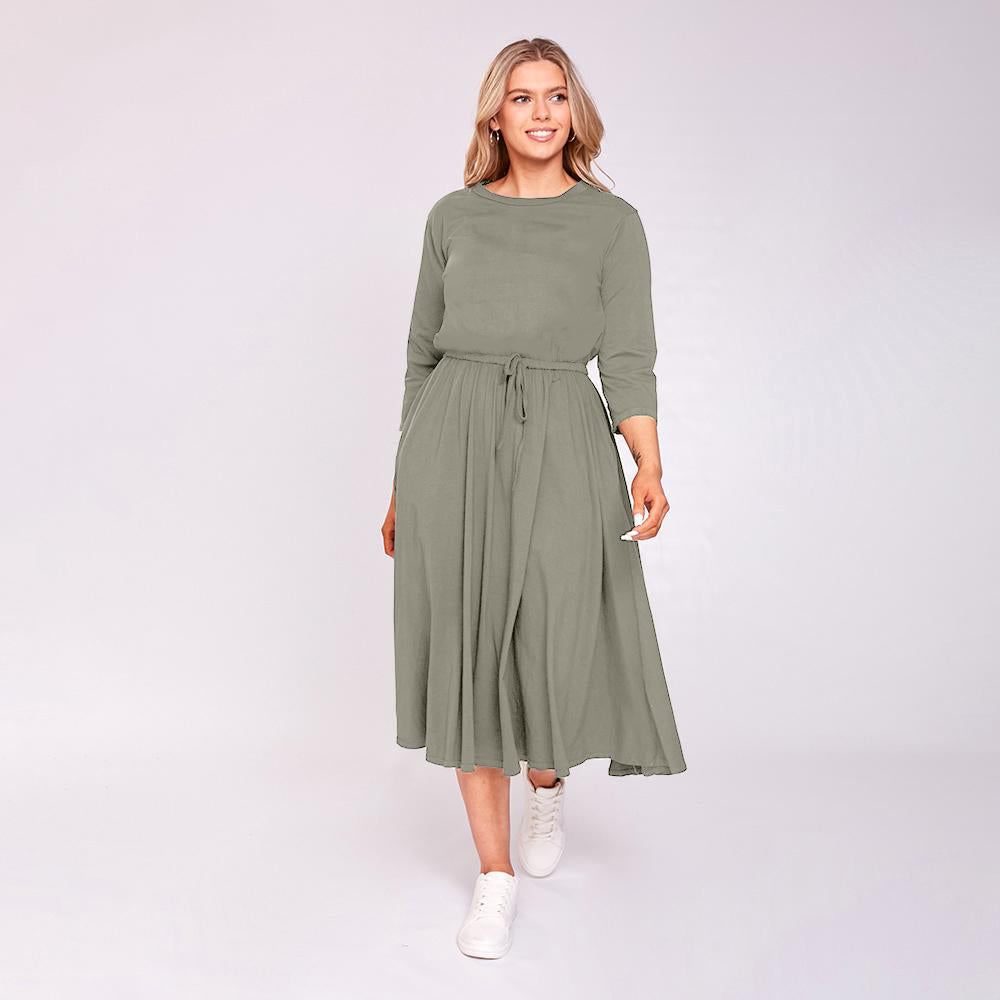 Gracie Dress (Khaki)