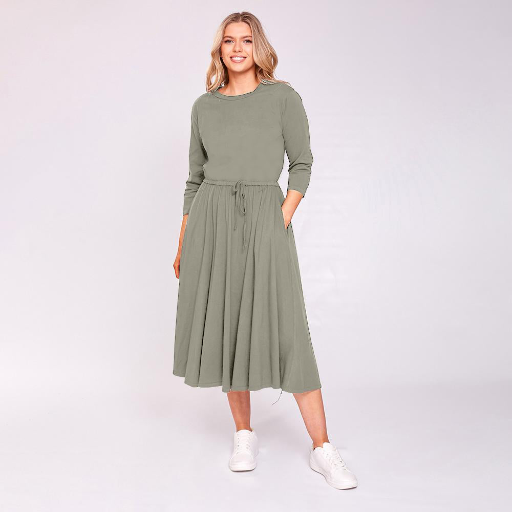 Gracie Dress (Khaki)