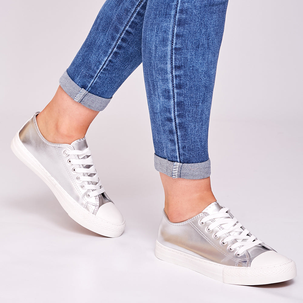 Kayla Trainers (Silver)