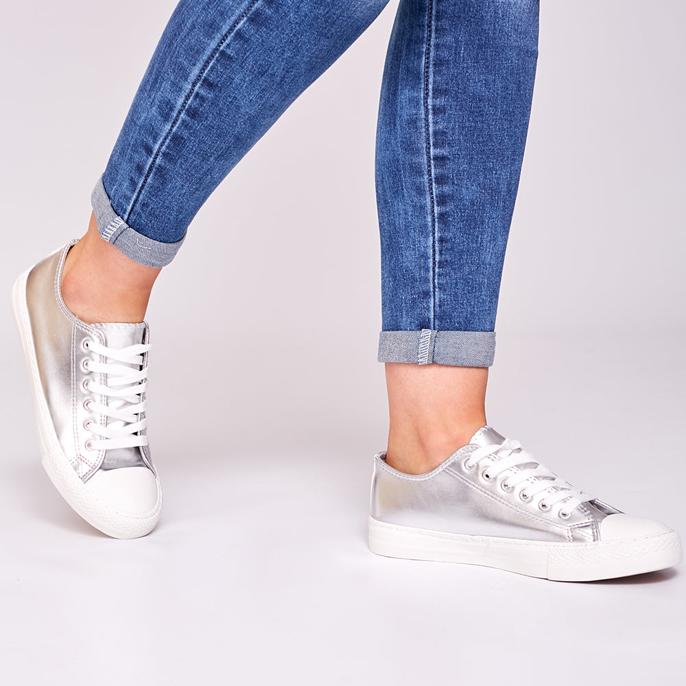 Kayla Trainers (Silver)