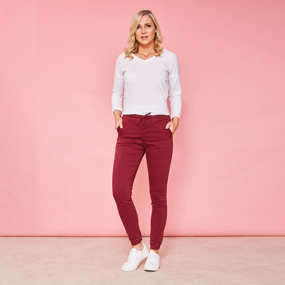 Tessa Trousers (Berry)