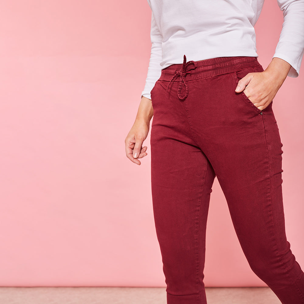 Tessa Trousers (Berry)