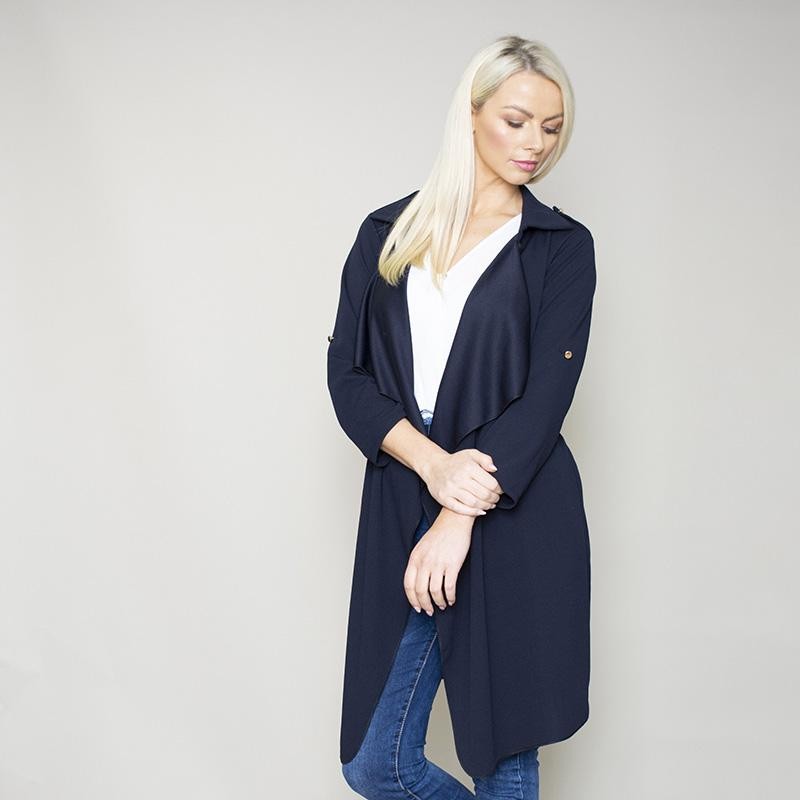 Jenny Waterfall Cardigan (Navy)