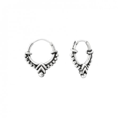 Boho Mini Hoop Earring Siver