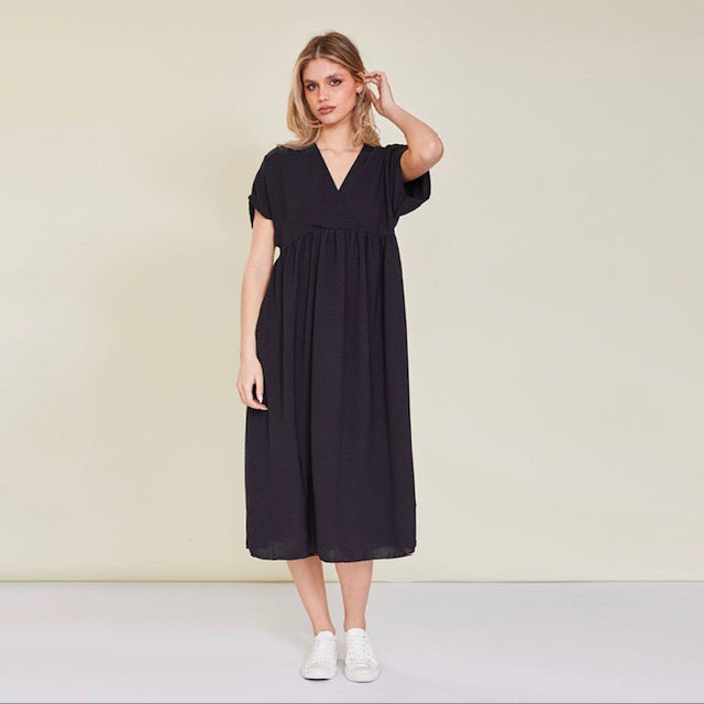 Billy Dress (Black) - The Casual Company