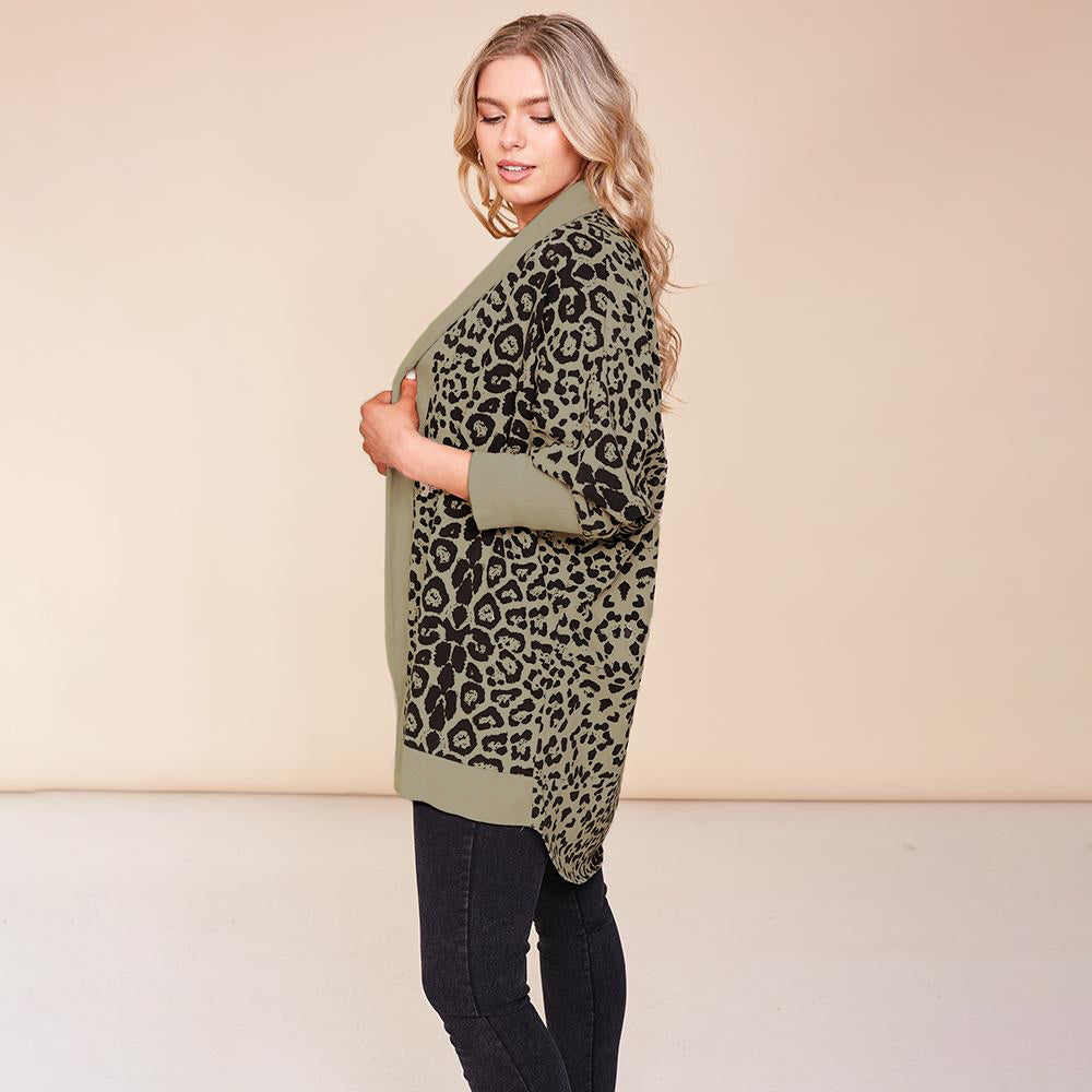 Maddie Cardigan (Khaki)