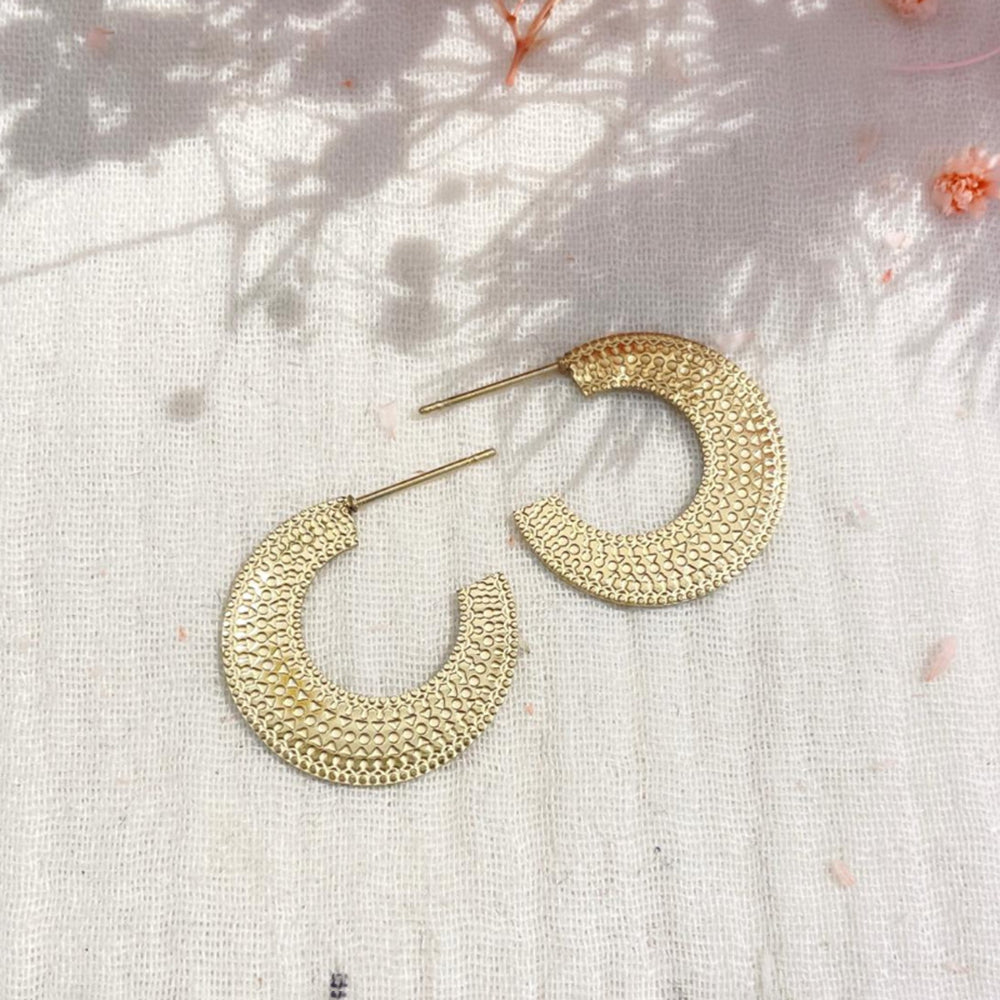 Layla Hoops (Gold)