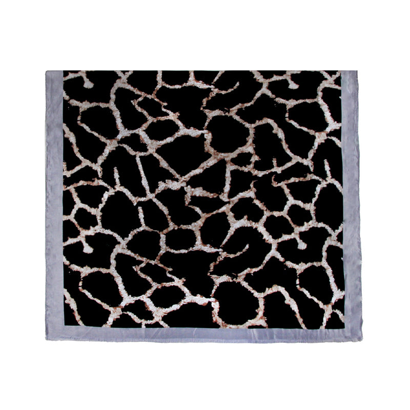 Sara Print Scarf (Taupe)