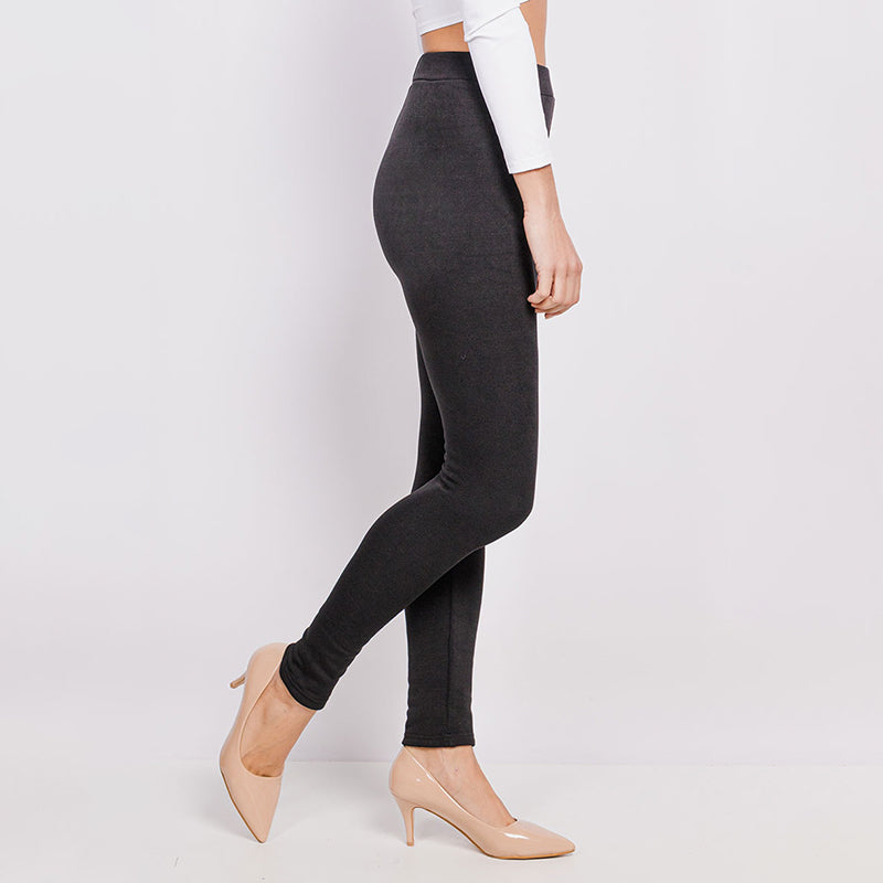 Lyla Fleece Legging (Black)