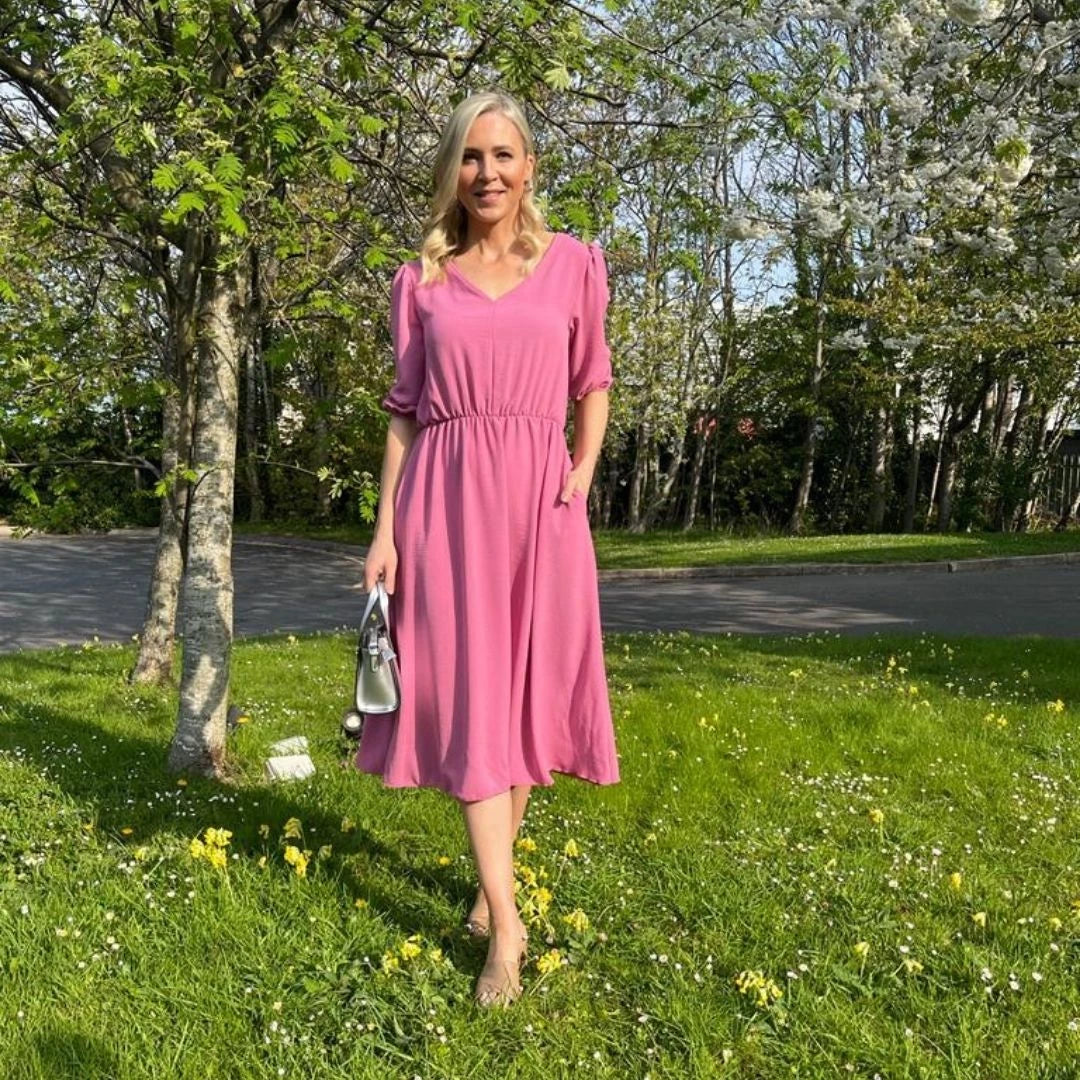 Yasmin Dress (Pink)