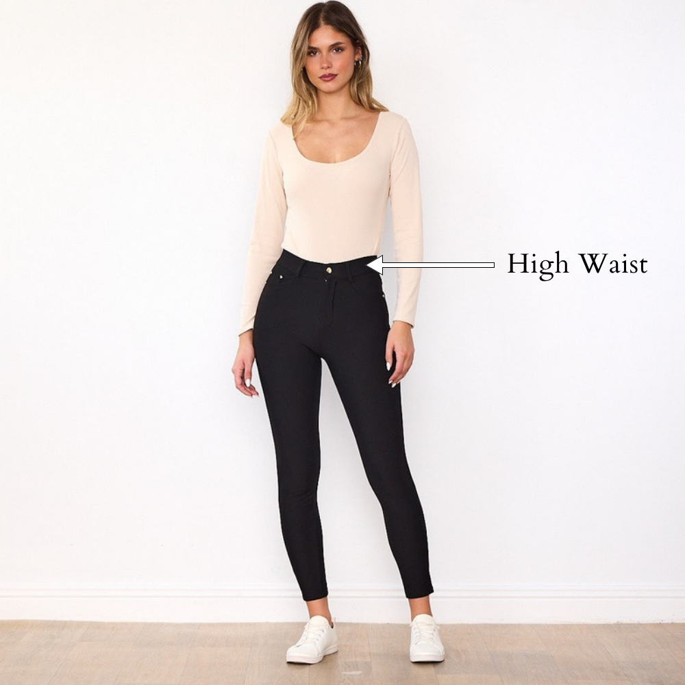 Vhaya Leggings (Black) - High Waist