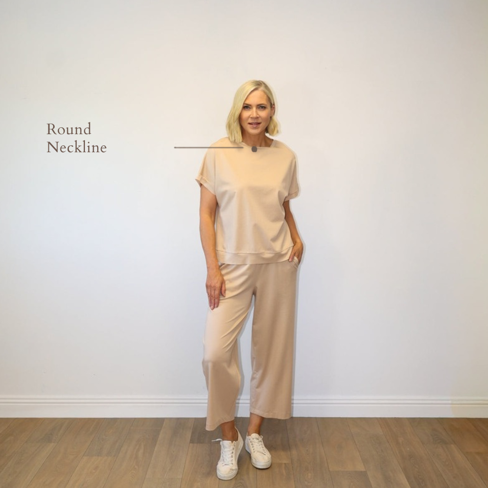 Remy Sand - Round Neckline