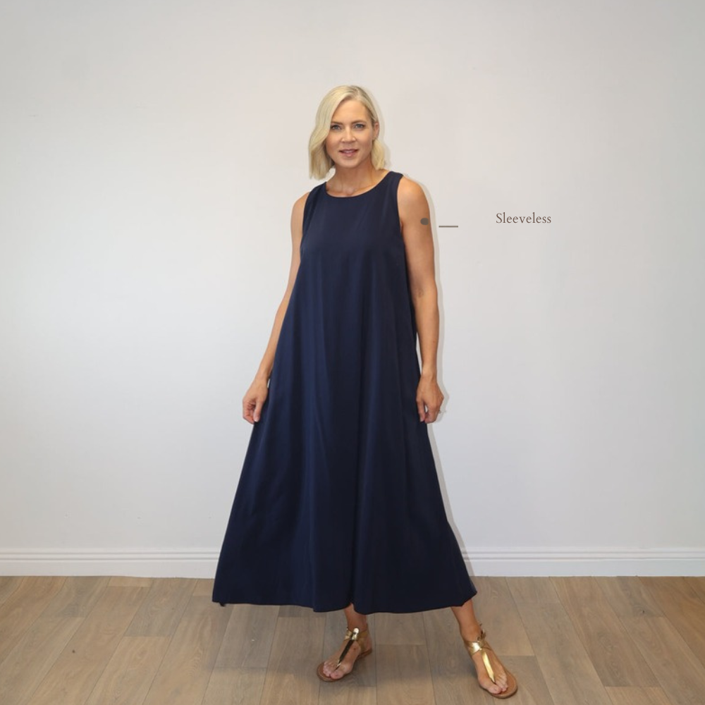 Amber Navy - Sleeveless