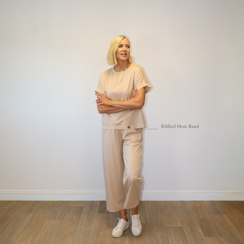 Remy Sand - Ribbed Hem Band