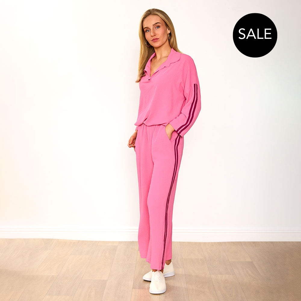 Clara Co-Ord (Pink/Berry)