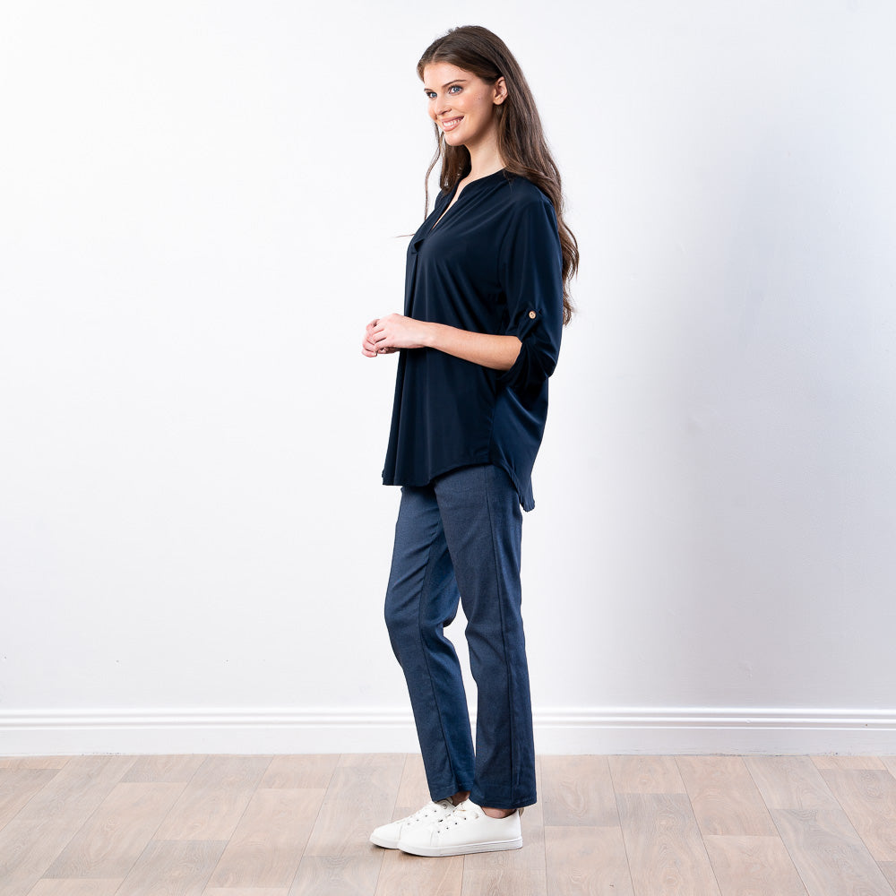 Sharlene Top (Navy)
