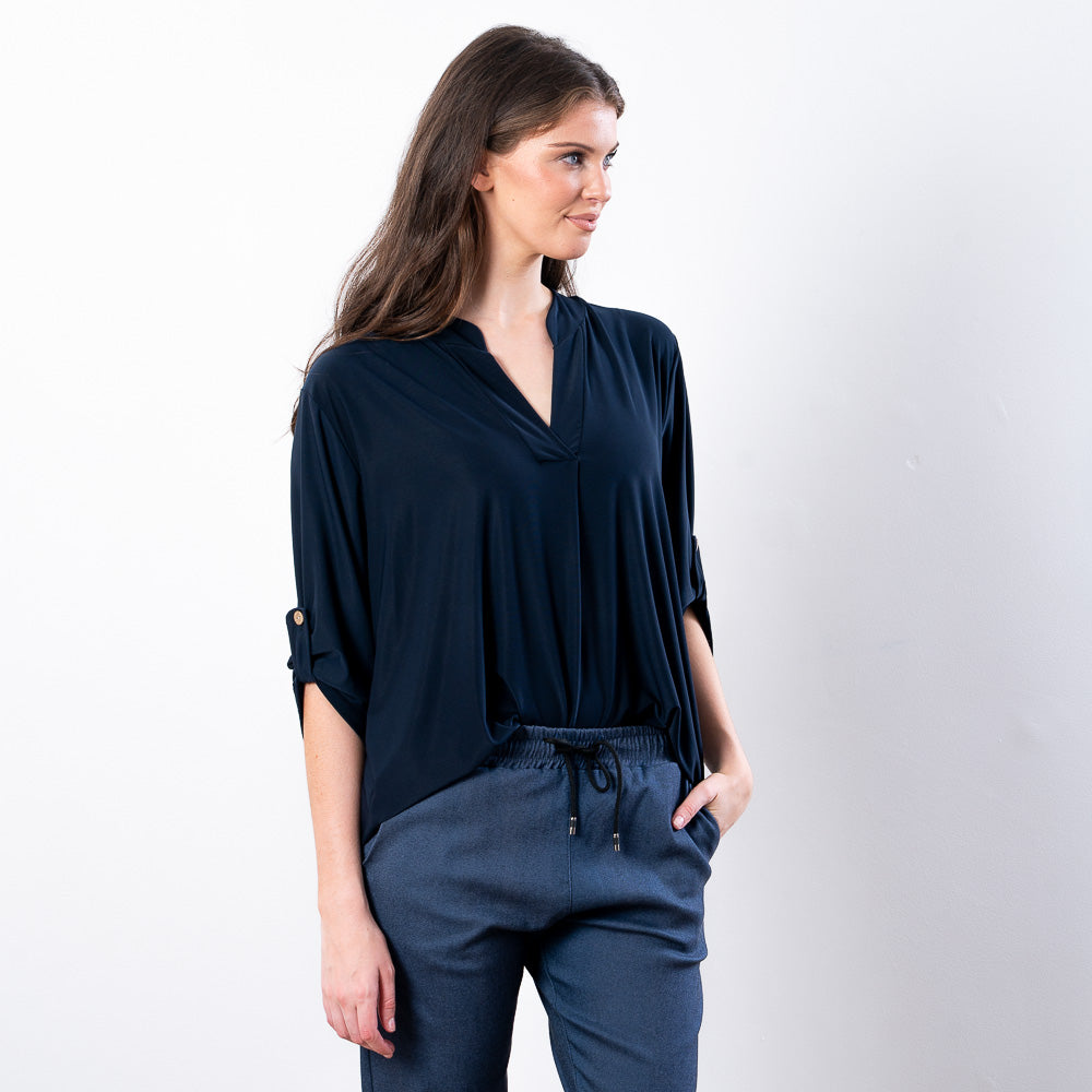 Sharlene Top (Navy)