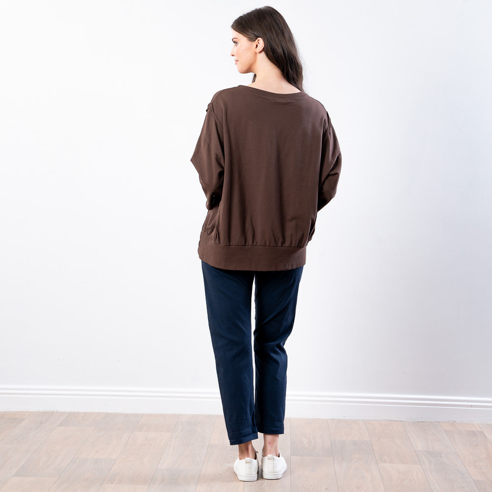 Amelia Top (Brown)