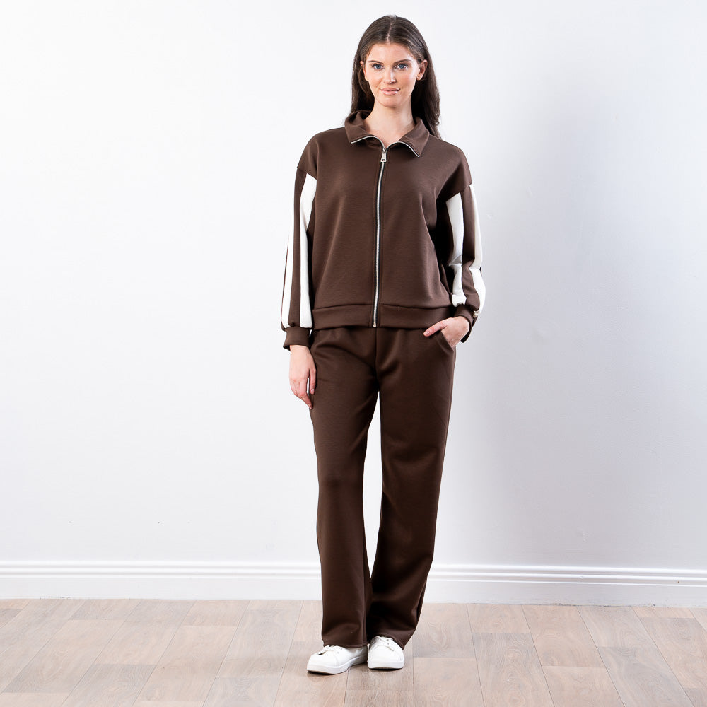 Aubree Co-ord (Brown)