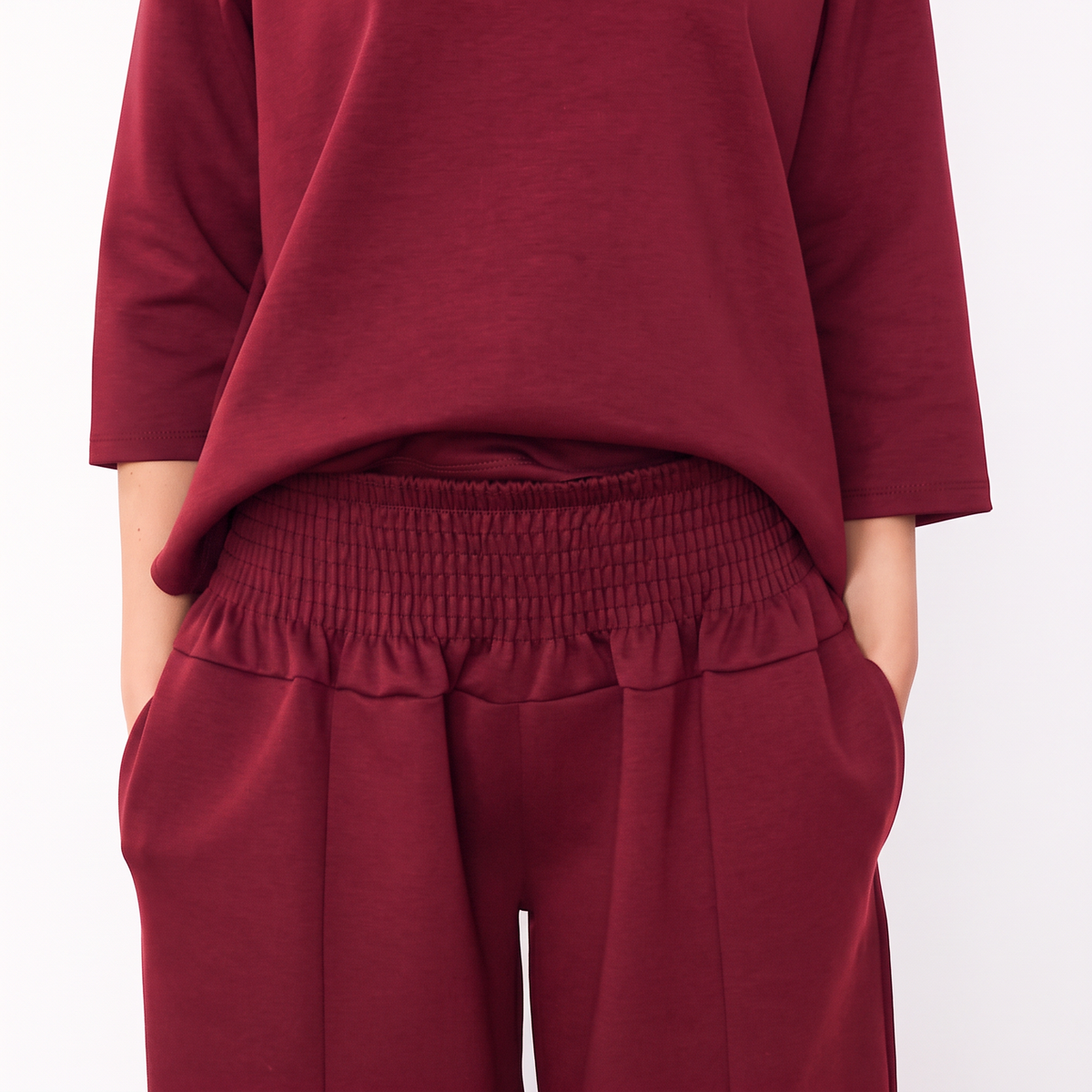 Zoe Co-ord (Burgundy)
