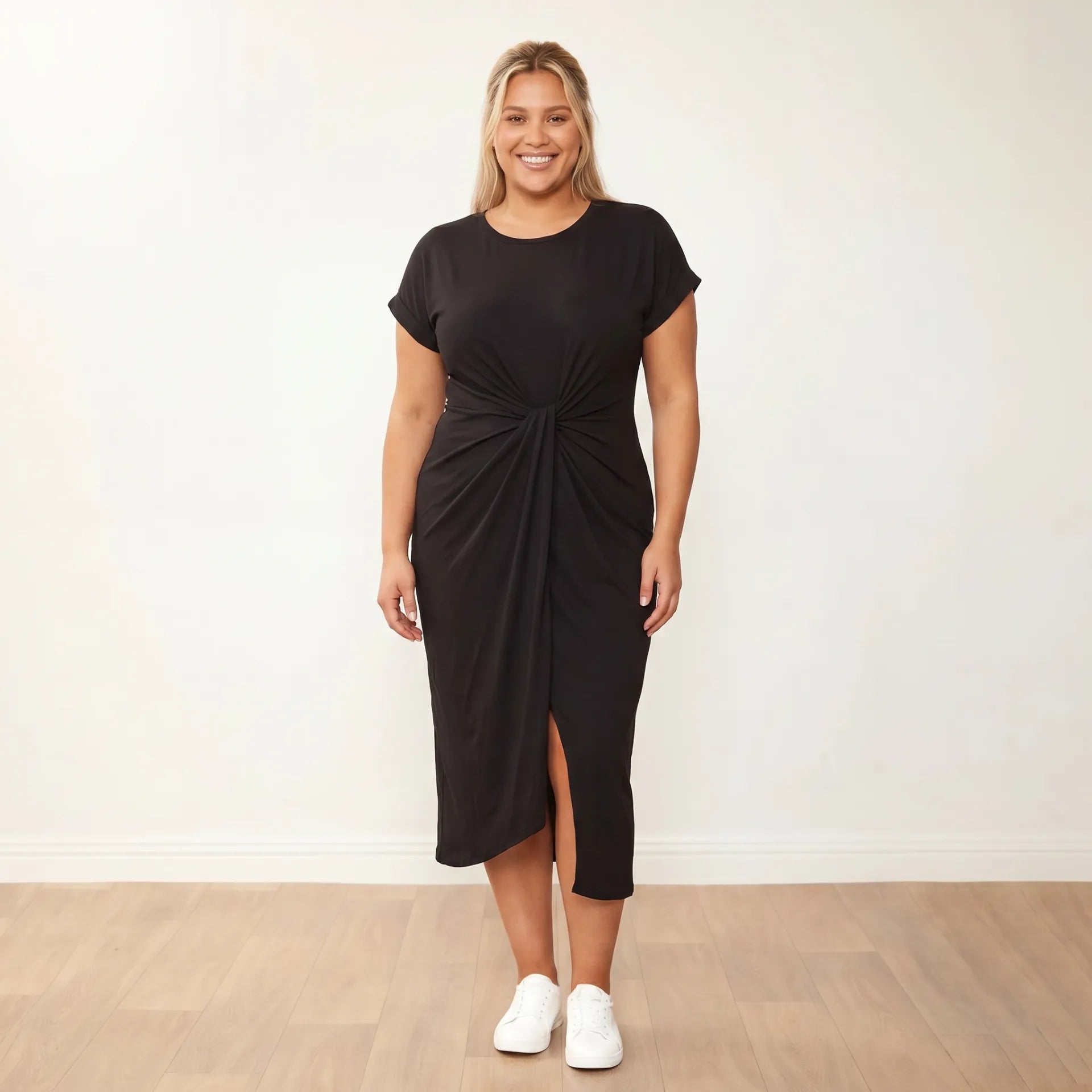 Lenny Dress in black – women's dress – view 11