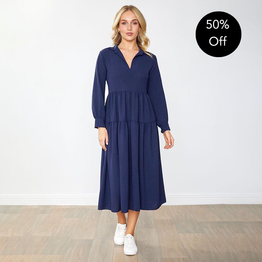 Emily Dress (Navy)
