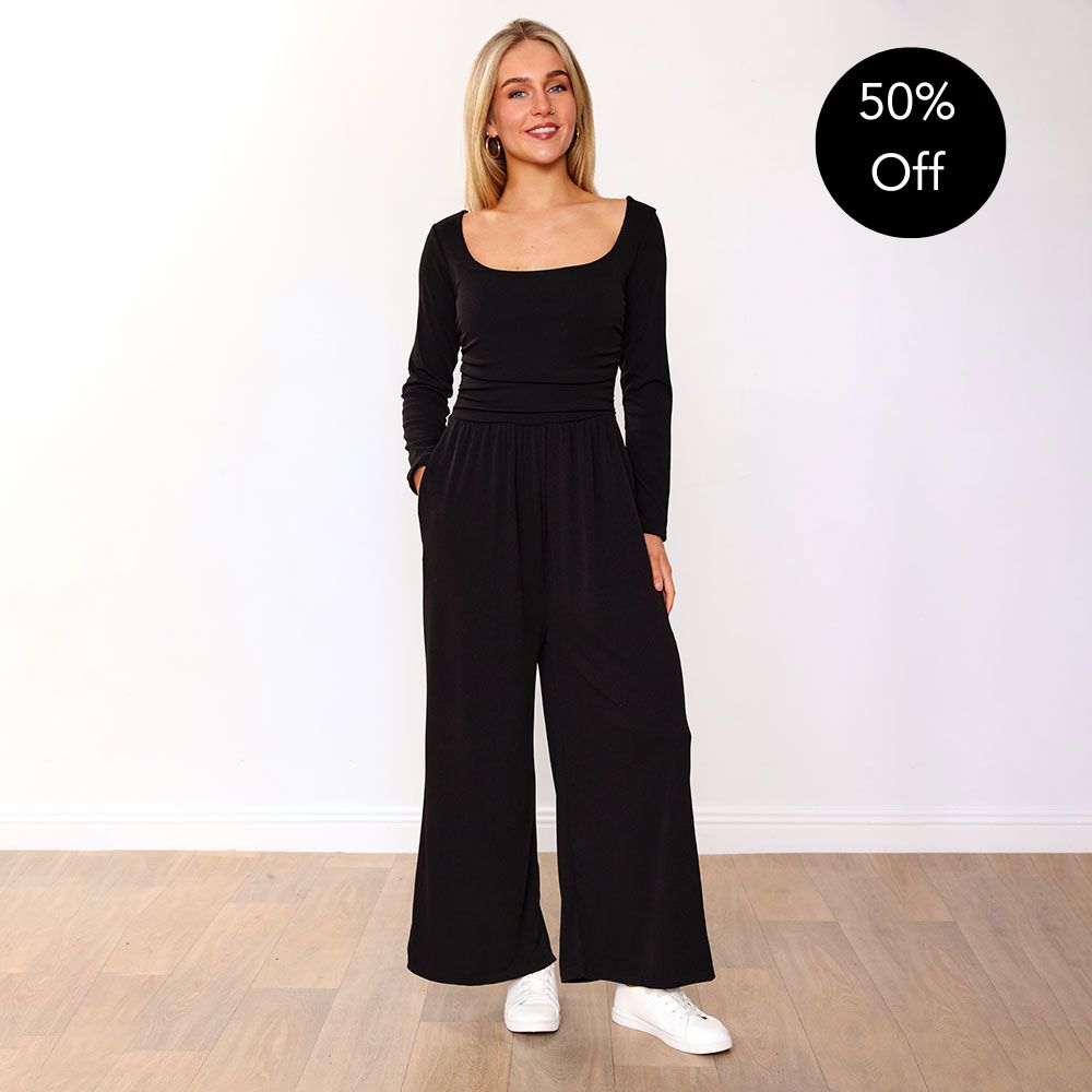 Elton Jumpsuit (Black)