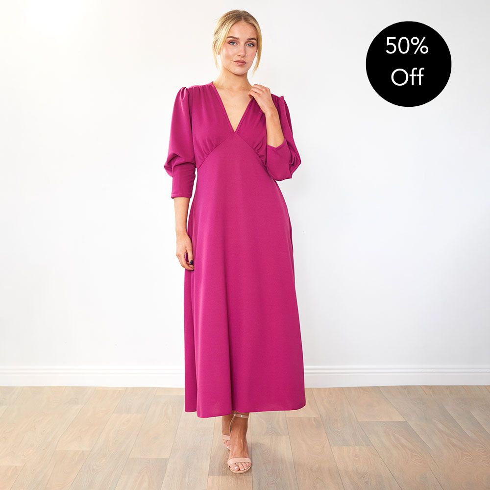 Oakley Dress (Berry)