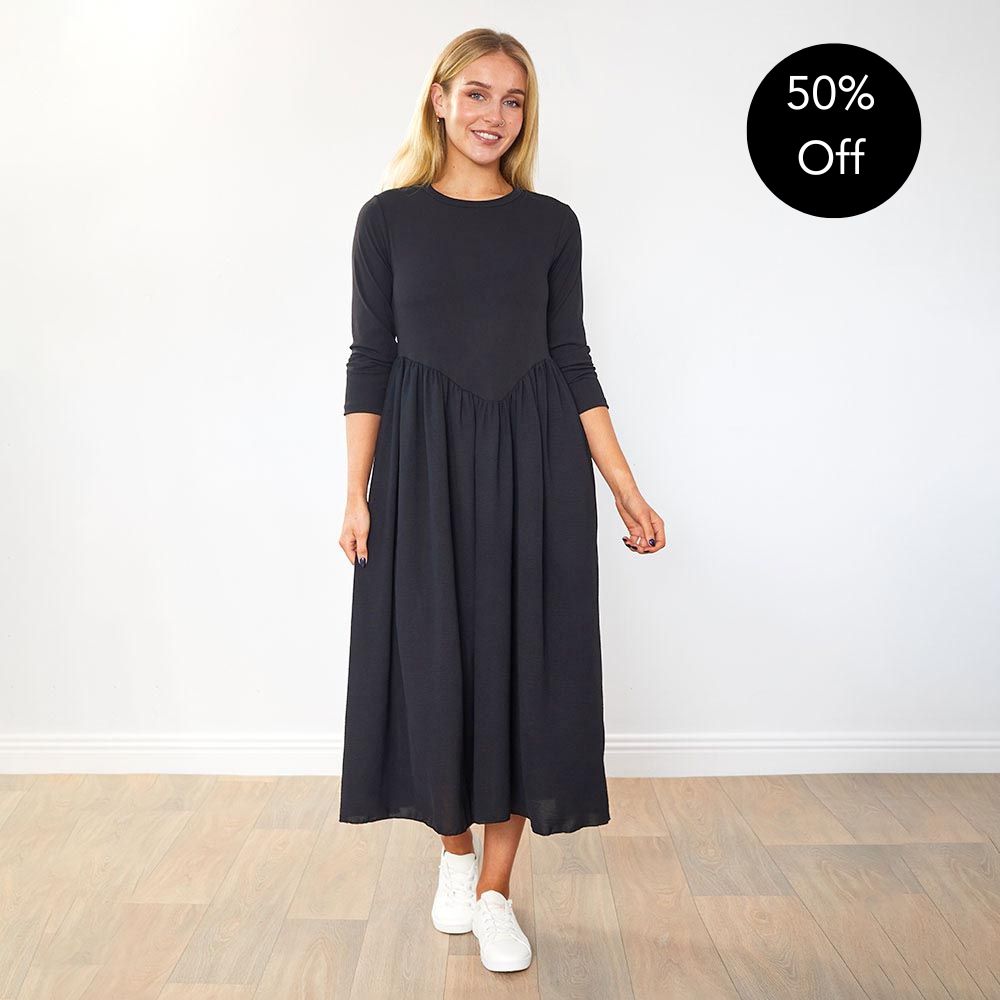 Iris Dress (Black)