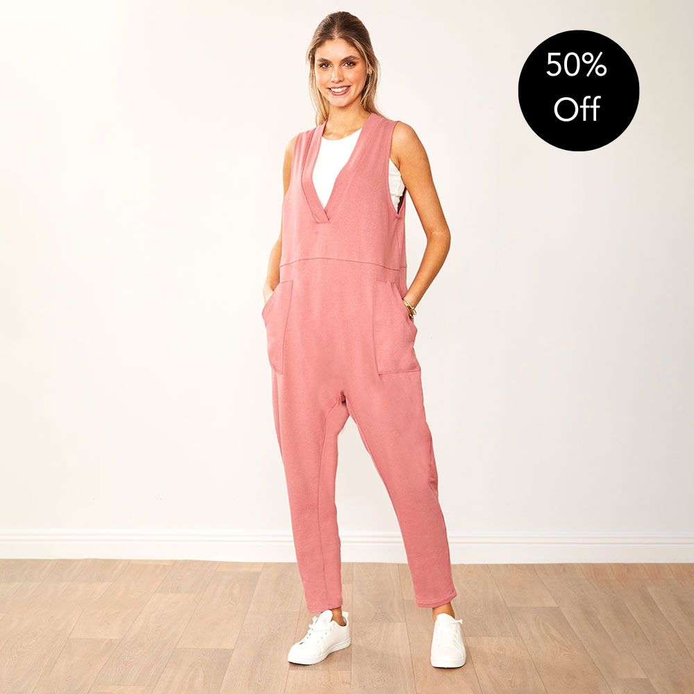 Myra Jumpsuit (Mauve)