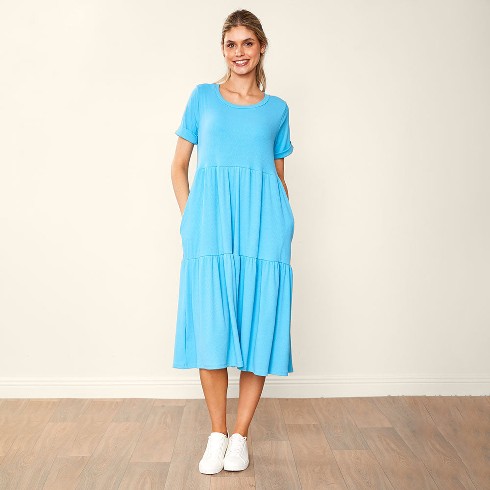 Aida Dress (Blue)