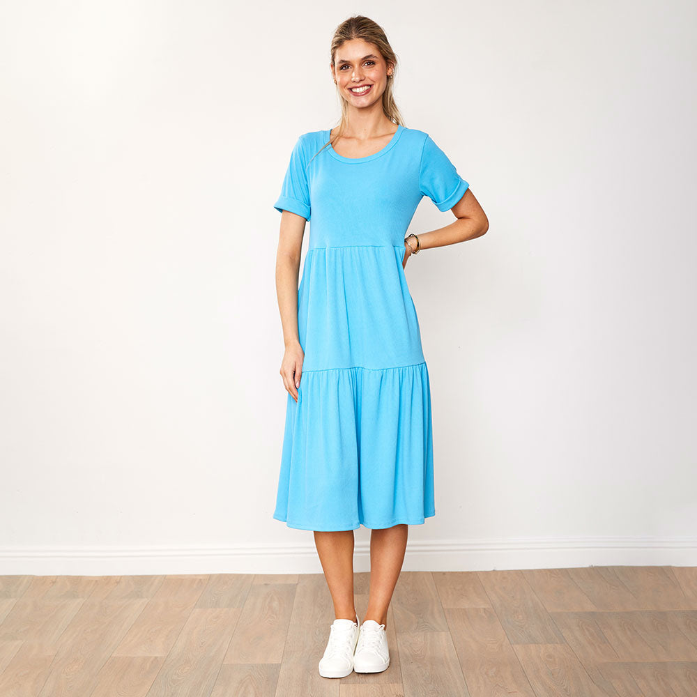 Aida Dress Black & Blue (2 for €66)