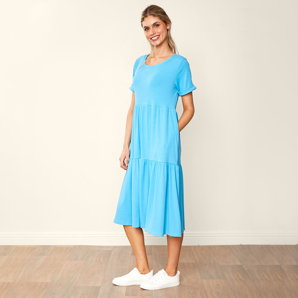 Aida Dress Black & Blue (2 for €66)