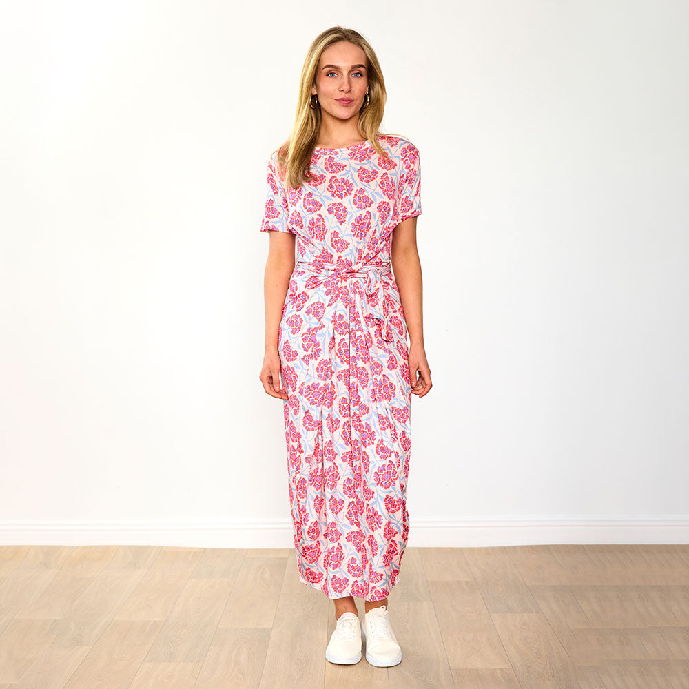 Alana Dress (Red Rose)