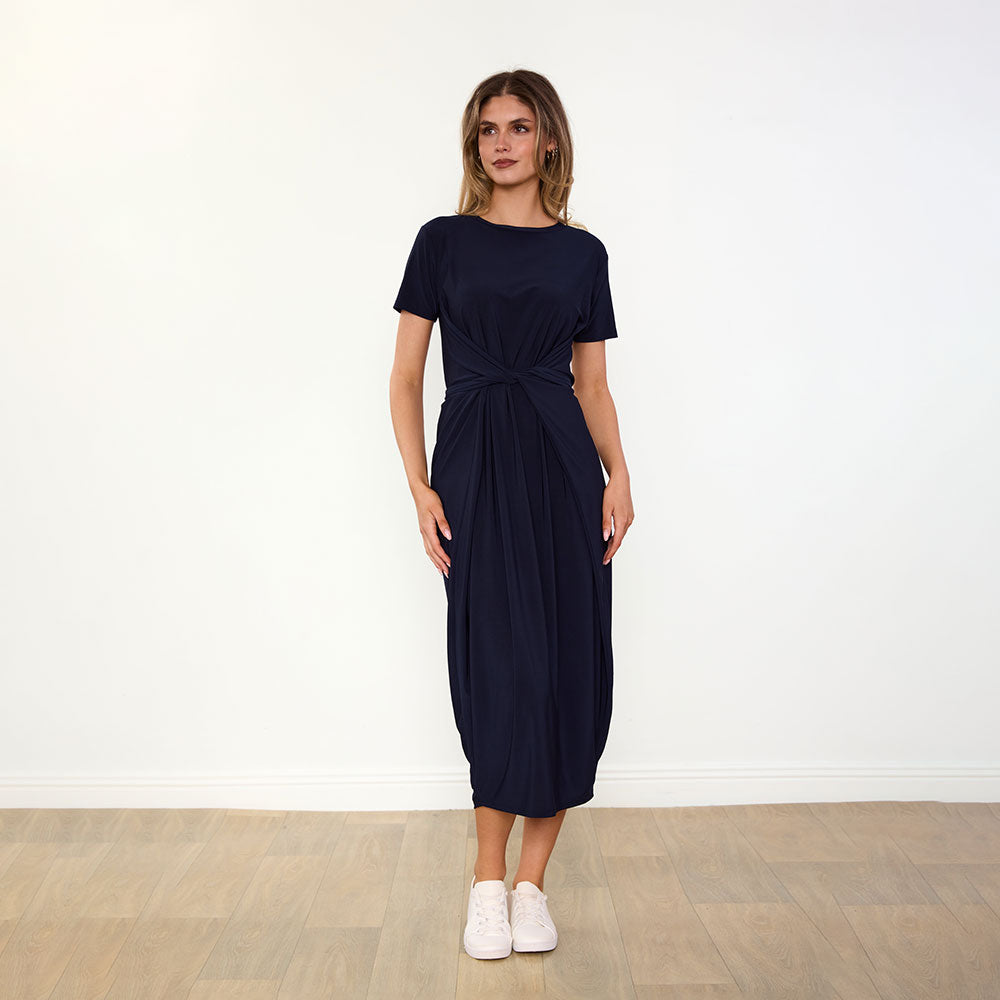 Alana Dress (Navy)