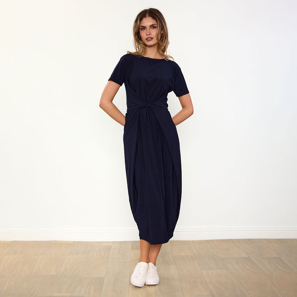 Alana Dress (Navy)