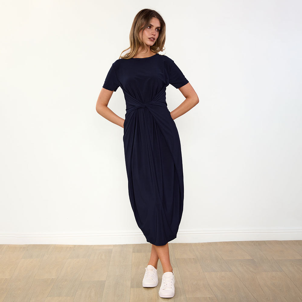 Alana Dress (Navy)