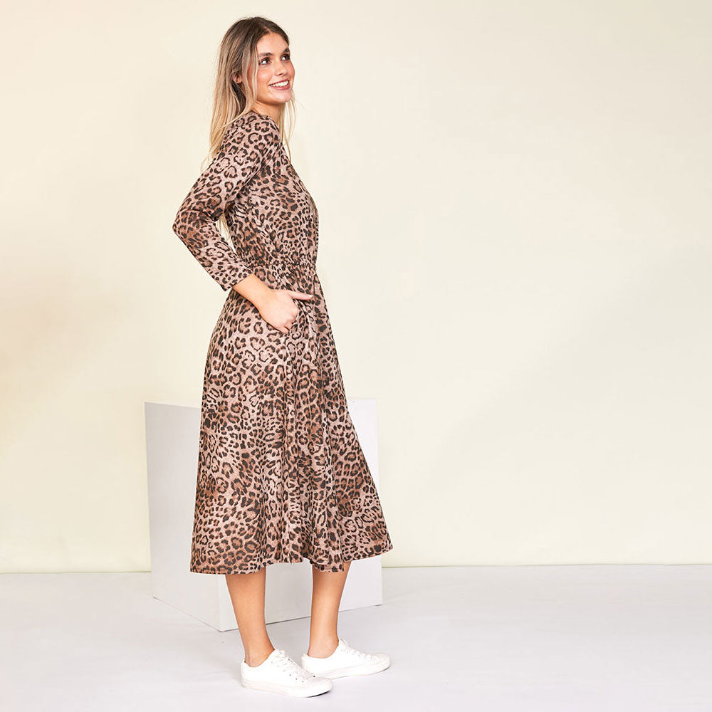 Annie Dress (Leopard)