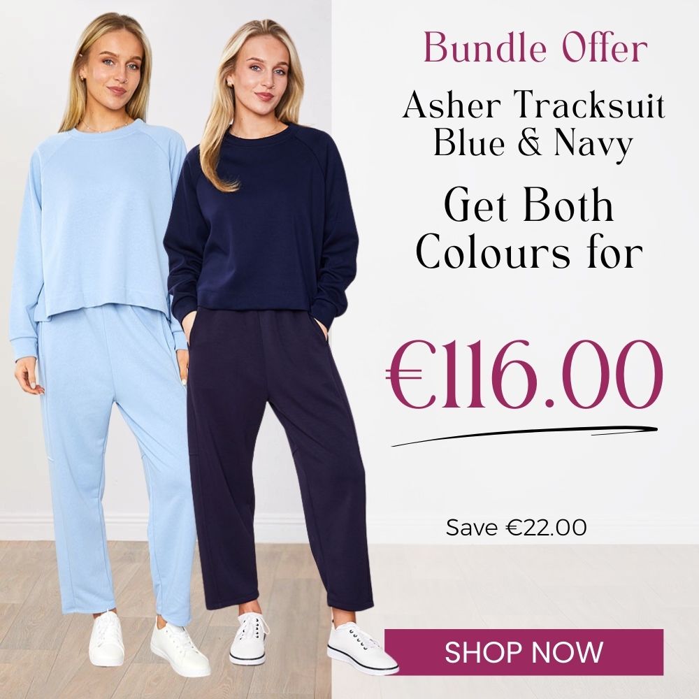 Asher Tracksuit - Blue & Navy [2 for €116]