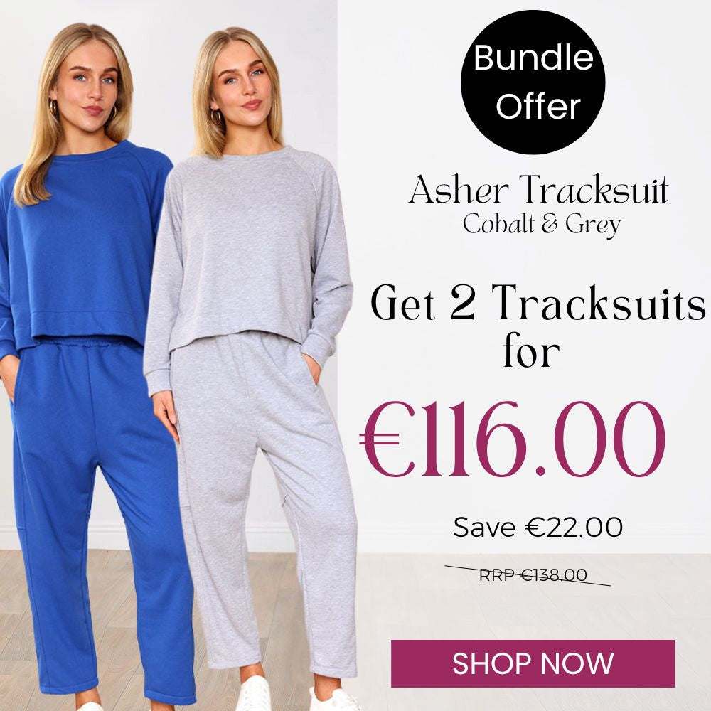 Asher Tracksuit (Cobalt) & (Grey) for €116.00