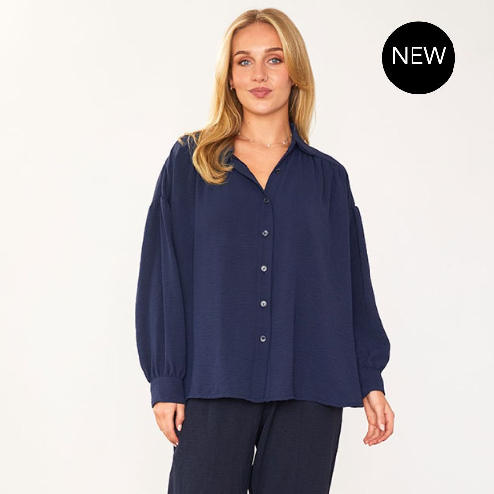 Ava Top (Navy)