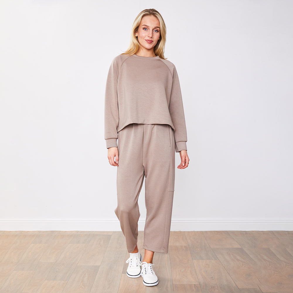 Barry Top & Marley Trousers (Almond)