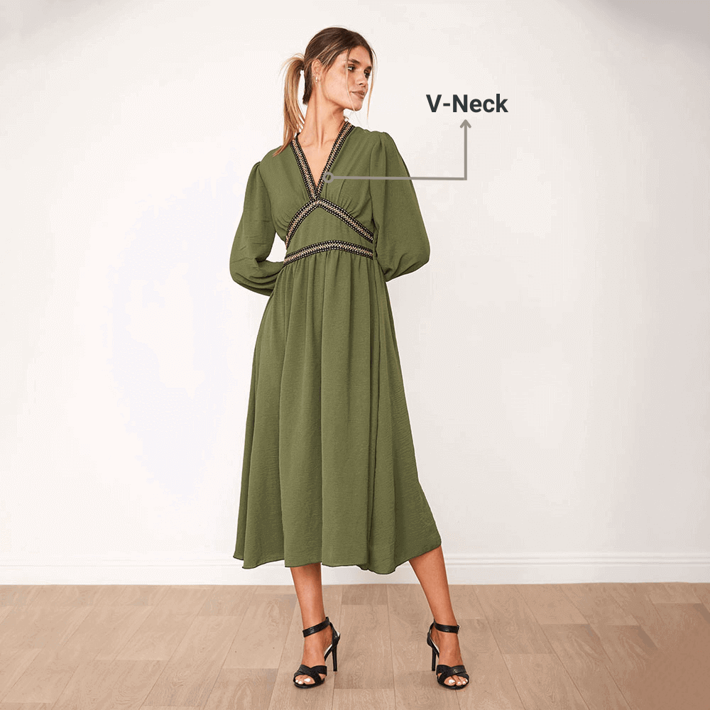 Beckie Dress (Khaki)